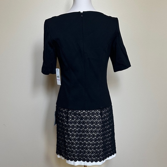 Laundry By Shelli Segal Black Mini Dress NWT - Picture 2 of 4